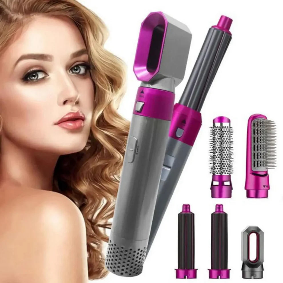 CEPILLO 5 EN 1 + REGALO GOTAS PARA EL CRECIMIENTO DEL PELO