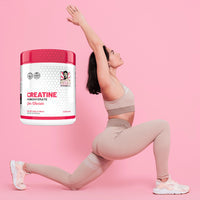 Creatine monohydrate Old School | Creatina monohidratada pura para mujeres+ GRATIS PRE ENTRENO