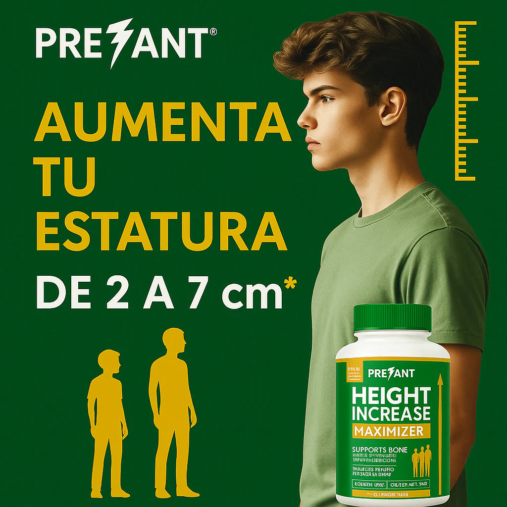 SUPLEMENTO NATURAL Pretant® PARA EL CRECIMINETO