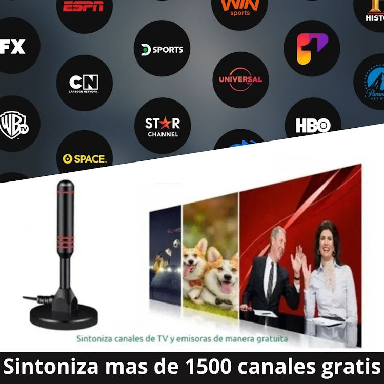 Antena Digital Dvbwol X 2 Unidades