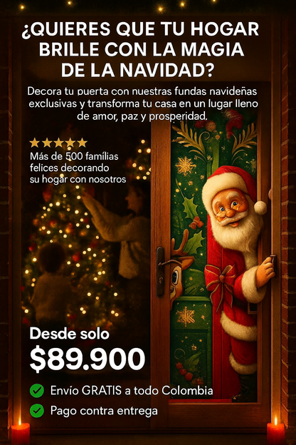 🔥PROMOCIÓN  BLACK FRIDAY FUNDAS PARA PUERTA PAGA 1 LLEVA 2🔥