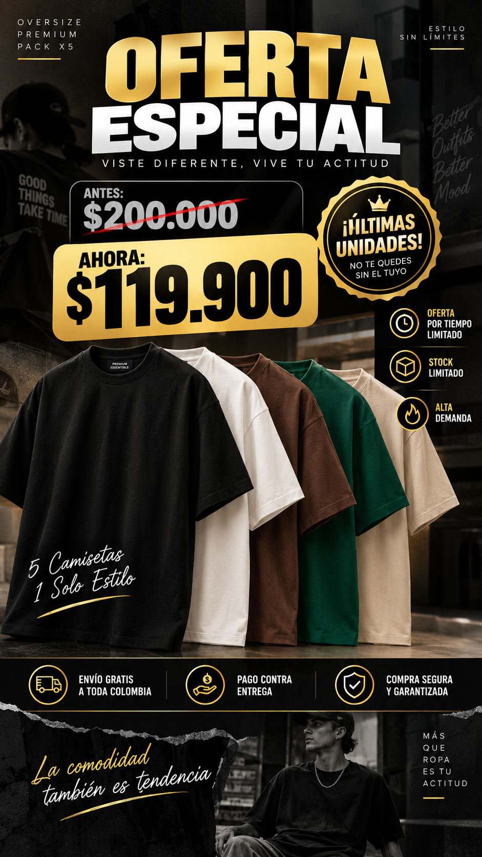 🔥El Combo Black Friday que estabas esperando: 5x $119.000🔥