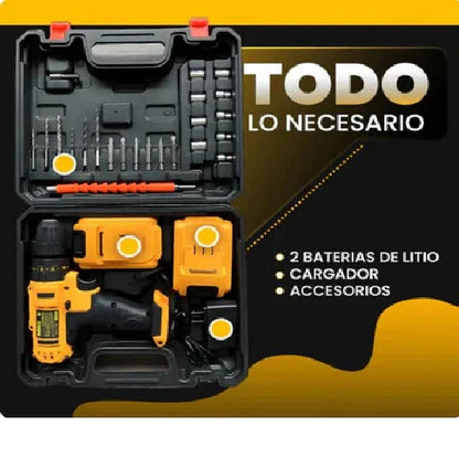 Taladro Inalámbrico +48V Doble bacteria Dewalt + MAS REGALO GRATIS