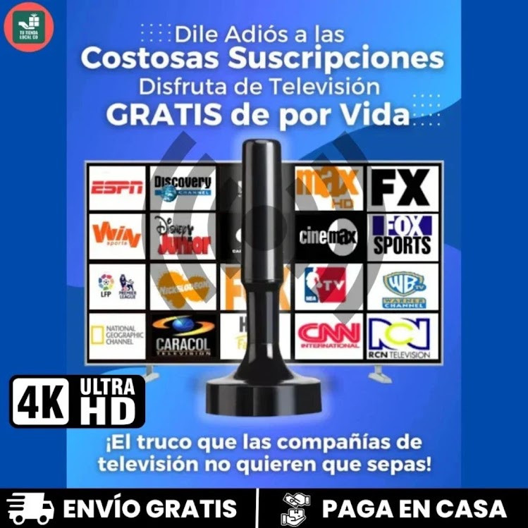 Antena Digital Dvbwol X 2 Unidades